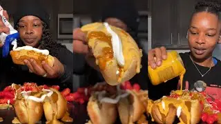 Best Tiktok Chili Cheese Dog Mukbangs Compilation | MiMukbangs