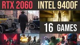RTX 2060 | Intel i5 9400f test in 16 games | 1080p