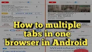 how to play multiple tabs in one browser