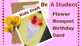 Flower Bouquet Birthday Card