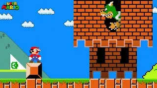 Super Mario Bros. but something is VERY Wrong?