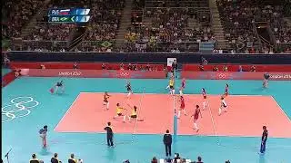 BRASIL x RUSSIA - Rally Quartas de Finais Olimpíadas