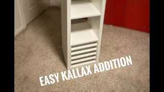 IKEA Kallax Customization (No Tools Required)