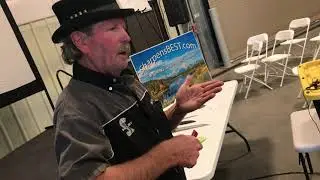 LIVE Knife Sharpening Demonstration at the Self Reliance Expo