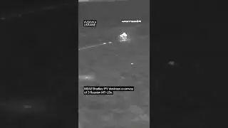 M2A2 Bradley IFV destroys a convoy of 3 Russian MT-LBs 