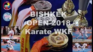 Bishkek Open 2018 | Церемония открытия, кумите, ката, шоу-программа