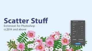 Scatter Stuff Photoshop Extension Tutorial
