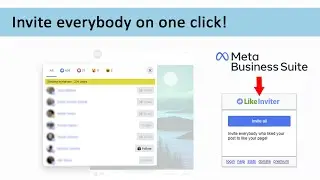 How to automatically invite all post likers to like your Facebook page from Meta Bussines Suite
