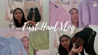 FIRST HAUL VLOG! (SHEIN,YESSTYLE,H&M and BURLINGTON)
