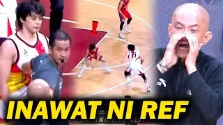 NAGALIT si Terrence Romeo nan-trashtalk ng bantay inawat na ng ref, nagalit si Coach Yeng!