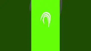 Wave Shape Motion Element - Green Screen Graphic Overlay 