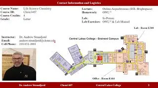 Chem1407 Lecture Course Syllabus and Schedule S23