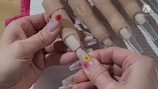 How to apply NAIL tips on your SILICONE PRACTICE HAND