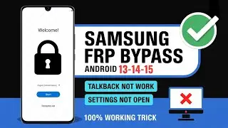 ✅ Samsung FRP Bypass 2025 | Android 13/14/15 | 100% Working No PC Method | Easy Unlock 🚀