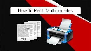 How to print multiple files?