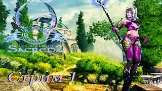 поиграем в Sacred 2 Ice and Blood PC - стрим 1