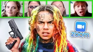 6ix9ine Trolls KARENS in Zoom Classes!