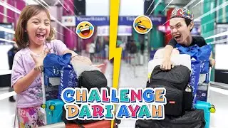 LEIKA RIDES TRAIN TO GET A CHALLENGE FROM DAD 😍 LEIKA ON VACATION TO JAKARTA TO MEET THE MACHINIST