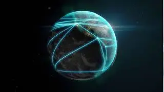 After Effects Earth Connecting Hologram Demo