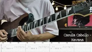 Havana | Camila Cabello | Electric Guitar Cover | Guitar Tabs