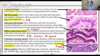 H&N PATHOLOGY: THYROID (NEOPLASTIC)