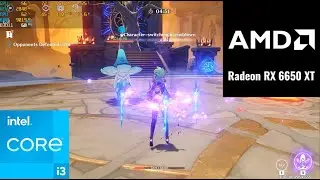 RX 6650 XT Genshin Impact