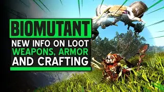 Biomutant NEW Info! Classes, Weapons/Armor, and Crafting!