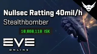 EVE Online - (40mil/h) Sansha Havens in Stealthbombers