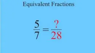 Equivalent Fractions