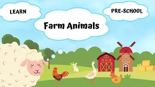 Learn Farm Animals | Preschool Learning Adventure with Quiz Challenges