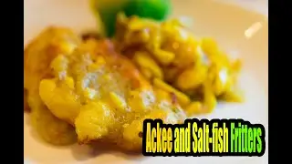 Fritters | with Ackee And Salt fish how to make Jamaican fritters