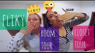 FLIKY ROOM TOUR + CLOSET TOUR