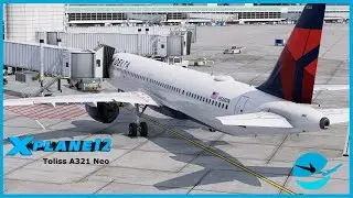 Xplane 12 v12.3 | Airbus A321 Neo | Map Enhancment | KSEA - KMSP | Vatsim | 