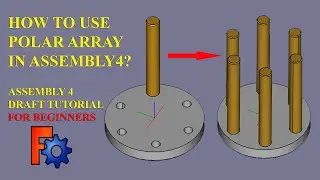 FreeCAD 0.20 Assembly 4  Polar Array