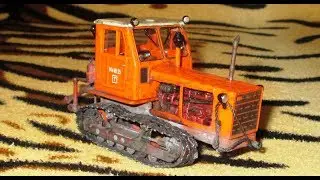 Т-4А конверсия 1:43 ( Тракторы история люди машины №79)