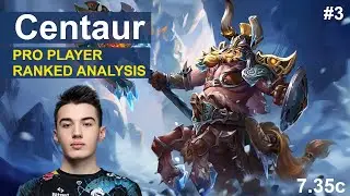PRO PLAYER RANKED ANALYSIS - Collapse ~ Centaur  | 7.35c #dota2 #centaur