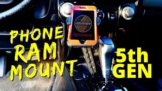 How to set up a 4runner Ram Phone Mount