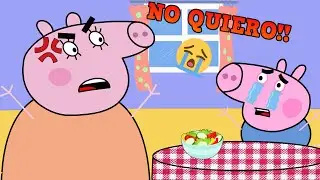 GEORGE IS SCOODED FOR NOT EATING THE FOOD 😭🤣