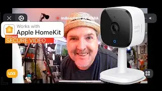 Eufy 2K Indoor Camera with Apple Homekit Secure Video