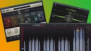 Уставка и Обзор плагинов - Half time | RC-20 Retro color | FabFilter Pro-L 2#shorts