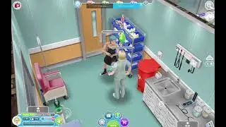 Sims FreePlay VS Sims 4 Hospital Job