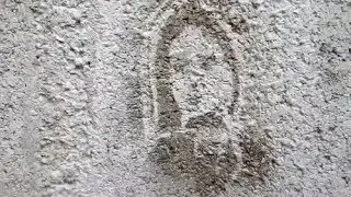 Imagen de supuesta Virgen parece grabada en una pared en Estelí