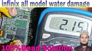 infinix hot 8. hot 9. water damage dead phone Solution || All Tecno infinix fully dead Solution