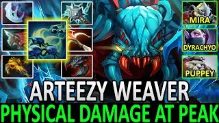 ARTEEZY [Weaver] | Physical Damage at Peak | Feat PUPPEY [Tusk] | Dota 2 | Pro Gameplay | Highlights
