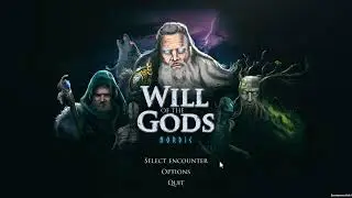 Unity card game devlog -  Climatic menu with thunders