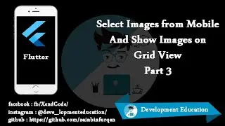 Select Image  by using Camera and Show multiple Images in Grid View Flutter Mobile App Hindi\Uru