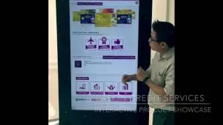 Interactive Touch Panel  - Mercedes-Benz & Aeon Credit Service