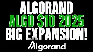 🚨ALGORAND ALGO🚨MASSIVE ECOSYSTEM EXPANSION🚨$10+ PER ALGO 2025!