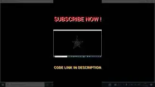 Spiralling star using python - turtle programming 