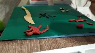 ЛЕПКА fallen devil 😈 существо которое живёт на полях веб краб